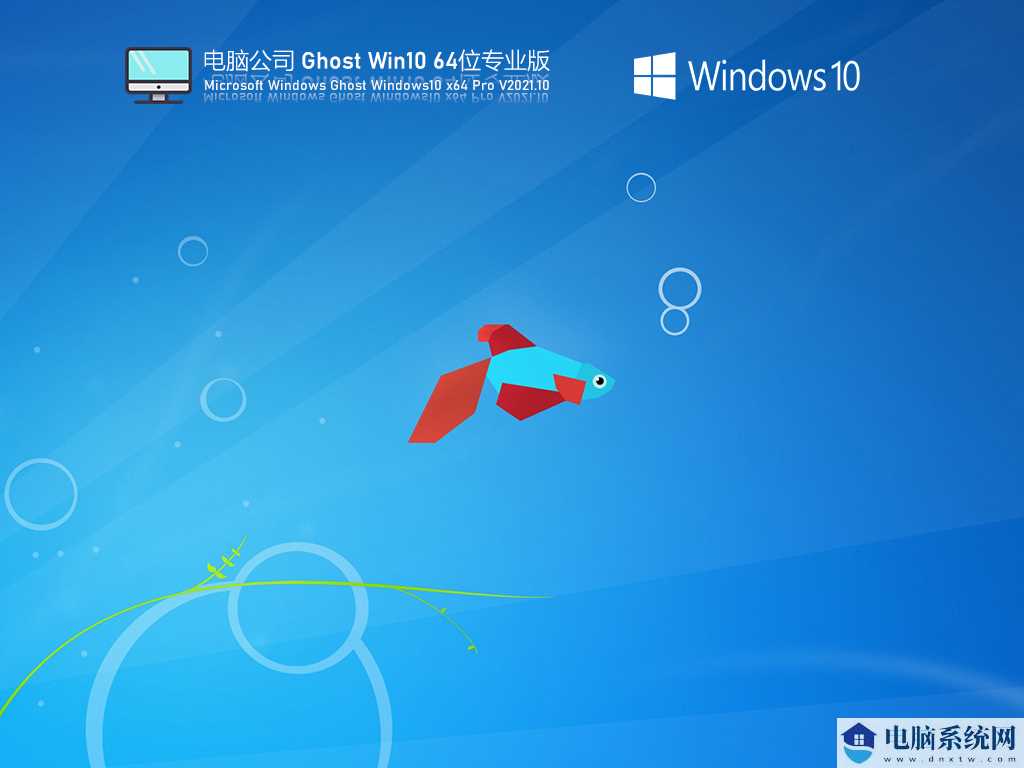 电脑公司 Ghost Win10 64位 极速专业版 V2021年10月