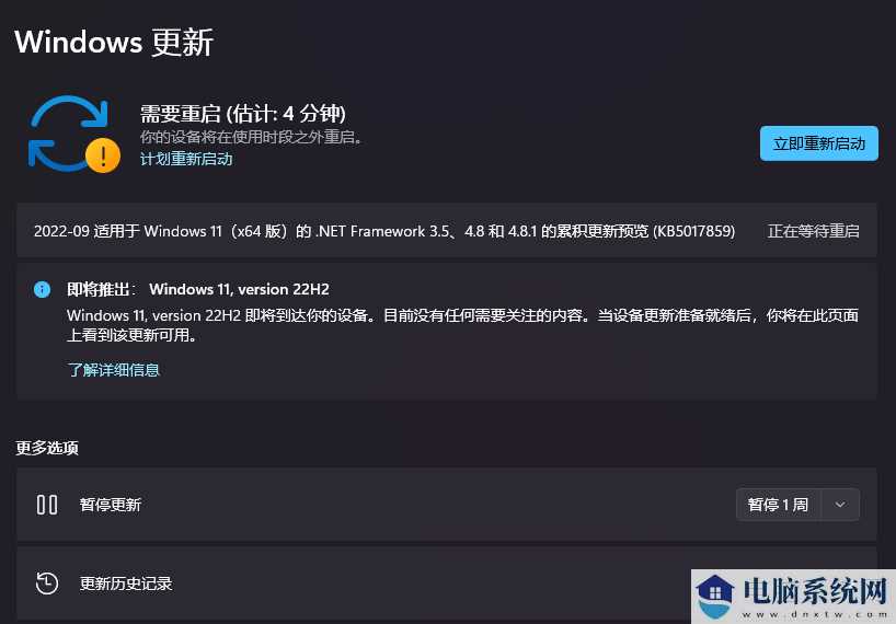 Win11 22H2系统升级未提示怎么处理？