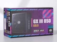 酷冷至尊GX Ⅲ 850W GOLD MODULAR电源图赏，设计低调又安静