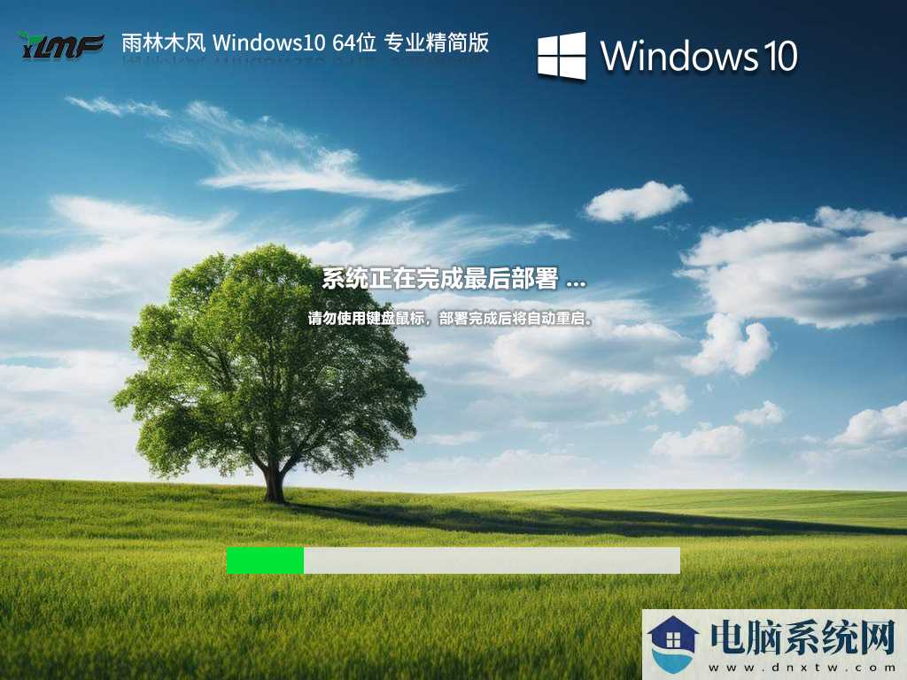 雨林木风 Windows10 64位 专业精简版 V2023